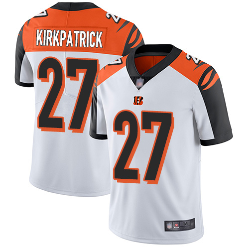 Cincinnati Bengals Limited White Men Dre Kirkpatrick Road Jersey NFL Footballl 27 Vapor Untouchable